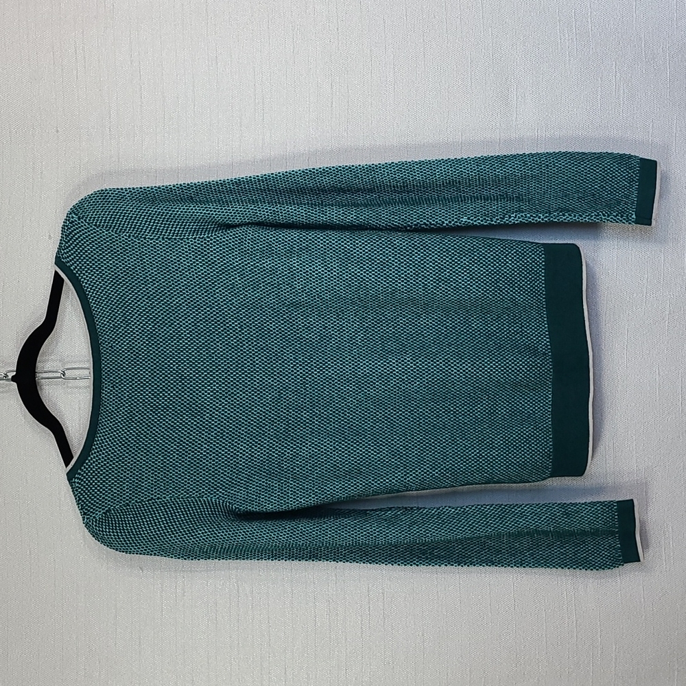 The North Face Top Long Sleeve Sweater Thermal Turquoise Size Small - Picture 10 of 12